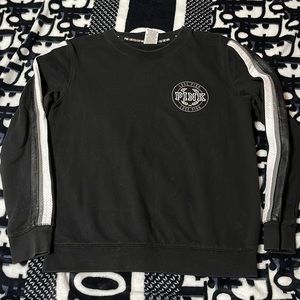 PINK VS Limited Edition Sweatshirt with leather stripes